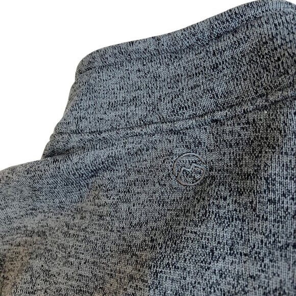 Magellan Knit Jacket Mens Grey Full Zip Lightweight Zip Pockets Collared Size L - Picture 14 of 14